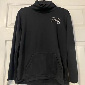 -turtle neck sweatshirt